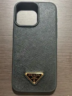 PRADA サフィアーノレザー iPhone 15 Pro Max用カバー