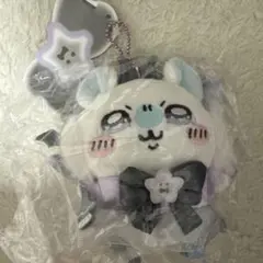 ぬいぐるみマスコット 白 水色　超まじかるちいかわ　モモンガ