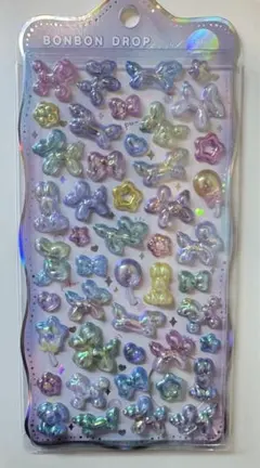 バルーン ぼんぼん ボンボンドロップシール オーロラシリーズ　バルーンドッグ