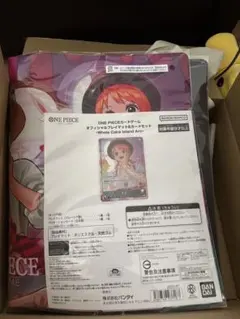 ワンピース オフィシャルプレイマットカードセット リーダープロモ付き未開封