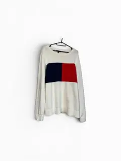 TOMMY HILFIGER ブロックカラーセーター L/G