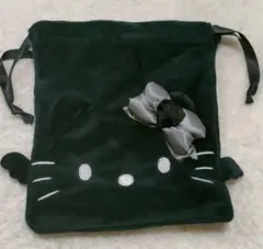 【新品】ハローキティ♡ フェイス巾着