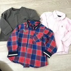 ノースフェイスのトレーナーなど3点まとめ売り