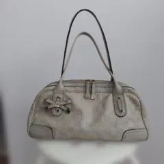 な*ぴ様 【美品】GUCCI シマレザー プリンシー ミニボストン 