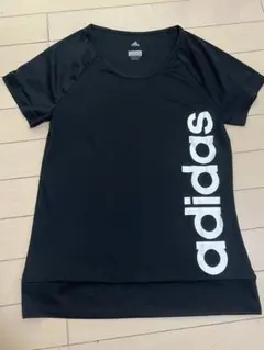 adidas ブラック CLIMALITE Tシャツ 160cm ランニング