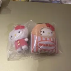 ちびっとも　サンリオ　和菓子　ハローキティ キティちゃん キーホルダー