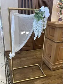 コッパースタンド　ゴールドスプレー付き　ウェルカムスペース　結婚式