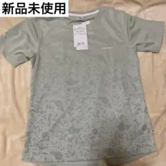 【新品未使用】HEAD 花柄ライトグリーン Tシャツ Mのサムネイル
