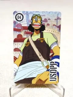 ONE PIECE トップ製 ウソップ カード 04