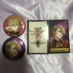 にじさんじ IMPACT 風楽奏斗　缶バッジ　チェキ風カード