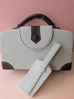 【未使用・箱付】Rosier ロジエ 本革 ミニジュエリーボックス トランク型のサムネイル