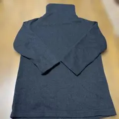 UNIQLO タートルネック長袖セーター M ブラック