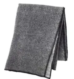 IKEA イケア STRIMLÖNN ブランケット　ウール100%