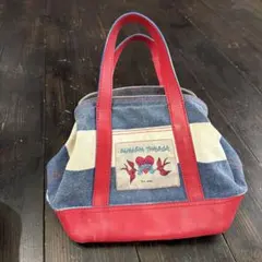 Samantha Thavasaトートバッグ デニム・レッド