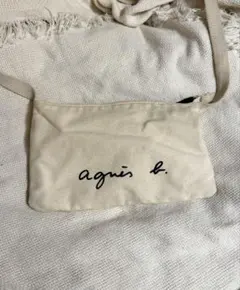 agnes b.　アニエスベー ショルダーバッグ ホワイトのサムネイル
