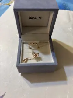 Canal 4C シルバー ピアス＆イヤーカフセットのサムネイル