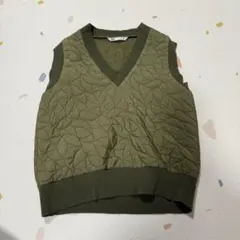 【美品】ZARA キルティングベスト S