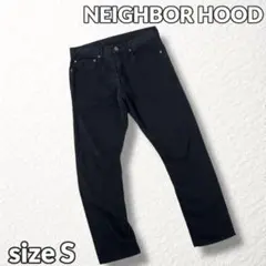 美品【NEIGHBORHOOD】DEEP NARROW PIQUE ジーンズ 黒のサムネイル