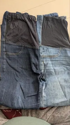 ダーク&ブルーデニムパンツ 　2点セット