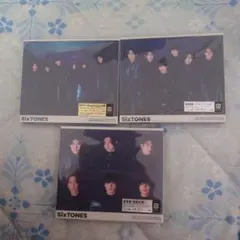 SixTONES バリア3点セット特典あり