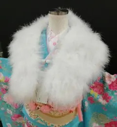 ★少々難あり★新品　成人式振袖用ファーショール5