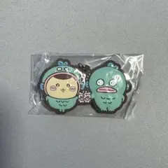 ちいかわ×サンリオ　なかよしラバーマスコット くりまんじゅう　ハンギョドン