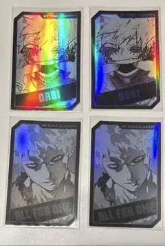 僕のヒーローアカデミア　ホロカード　荼毘　常闇　オールフォーワン　ホークス