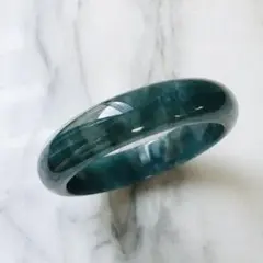本翡翠 氷藍水丸型バングル 〜56 - メルカリ