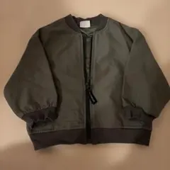 オリーブグリーン アウター 90サイズのサムネイル
