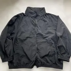 GU ナイロンジャケット ブラック M フード付き