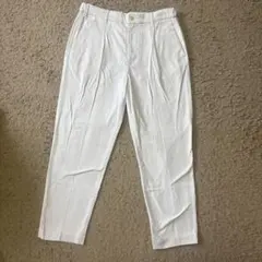 ホワイトスラックスメンズ