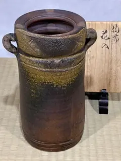 ●備前焼　登窯窯元作品【こ】の陶印記す・花瓶 ・花入・寸胴 ○備前焼 登窯窯元作品【こ】の陶印記す・花瓶 ・花入・寸胴 - メルカリ