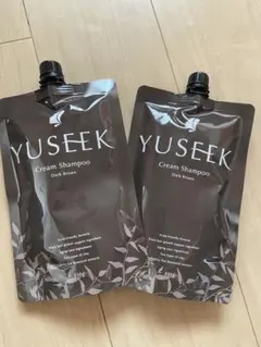 YUSEEK クリームシャンプー Natural Black 2個セット - メルカリ