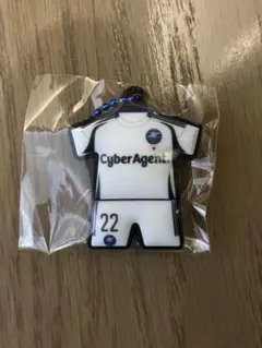 町田ゼルビアACLE限定 2ndラバーユニキーホルダー　沼田駿也