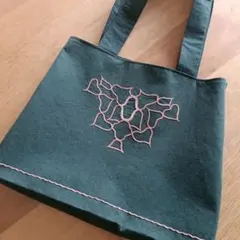 アイヌ刺繍 トートバッグ