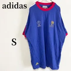 adidas サッカー日本代表 ゲームシャツ 応援グッズ ブルー