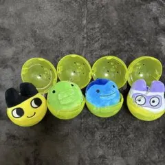 たまごっち フェイスぬいぐるみ 4個セット ガチャ