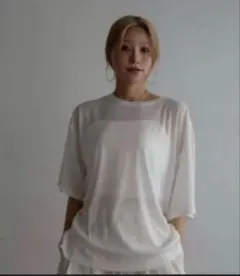 hidekaさんコラボ　しまむら　ビッグシアーTシャツのサムネイル