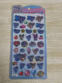 うるちゅるシール　エンジェルブルー　ボンボンドロップシール