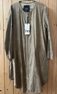 【新品未使用タグ付き】【春アウター】ZARA ロングコート