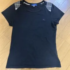 Burberry ブラック 半袖Tシャツ 38