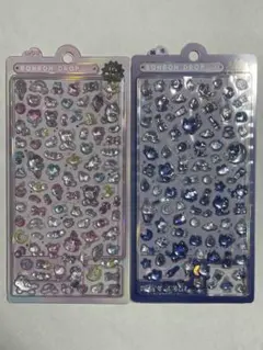 正規品　ボンボンドロップシール　ミニ　ゆめいろボンボン　よるねこボンボン　2種のサムネイル