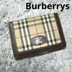 Burberrys バーバリー 名刺入れ パスケース カードケース ノバチェック