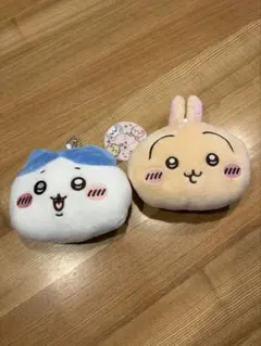 ちいかわ ぬいぐるみパスケースポーチ② おもちゃ 財布 うさぎ　ちいかわ