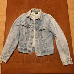Lee デニムジャケット USA製　【穴あき】