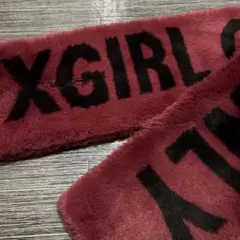 X-girl ファーマフラー