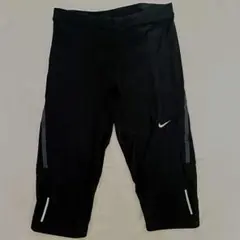 NIKE ランニングパンツ カプリ丈 ブラック メンズ