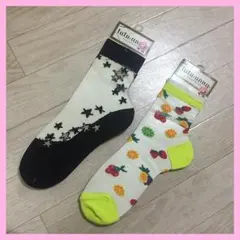 ★新品未使用/tutuanna/チュチュアンナ/靴下/2足セット★