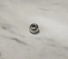 SV925 無垢ビーズ Lサイズ （ゴローズのカスタムに）