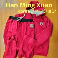 セットアップ 「Koreaファッション」 フルジップパーカー上下